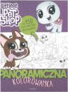 Panoramiczna kolorowanka. Littlest Pet Shop