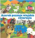 Azorek poznaje wiejskie zwierzta